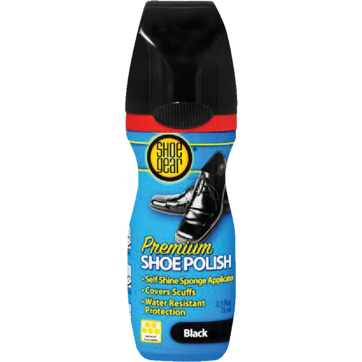 Shoe Gear 2.5 Oz. Black Liquid Shoe Polish