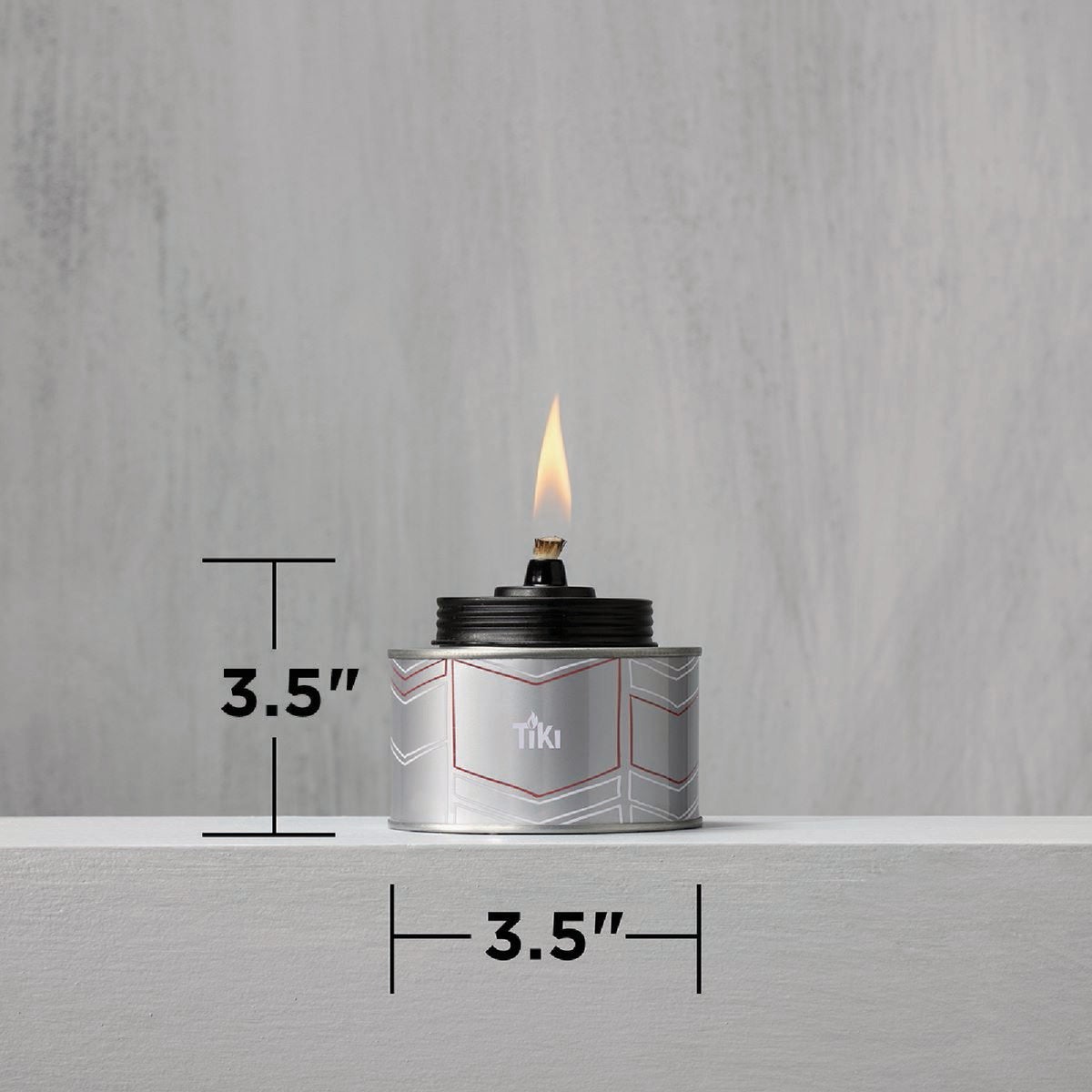 Tiki 3.5 In. Metal Tin Table Torch