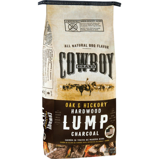 Cowboy 8 Lb. Natural Lump Charcoal