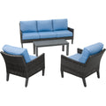 North Cape Amari 4-Piece Chat Set with Cushions