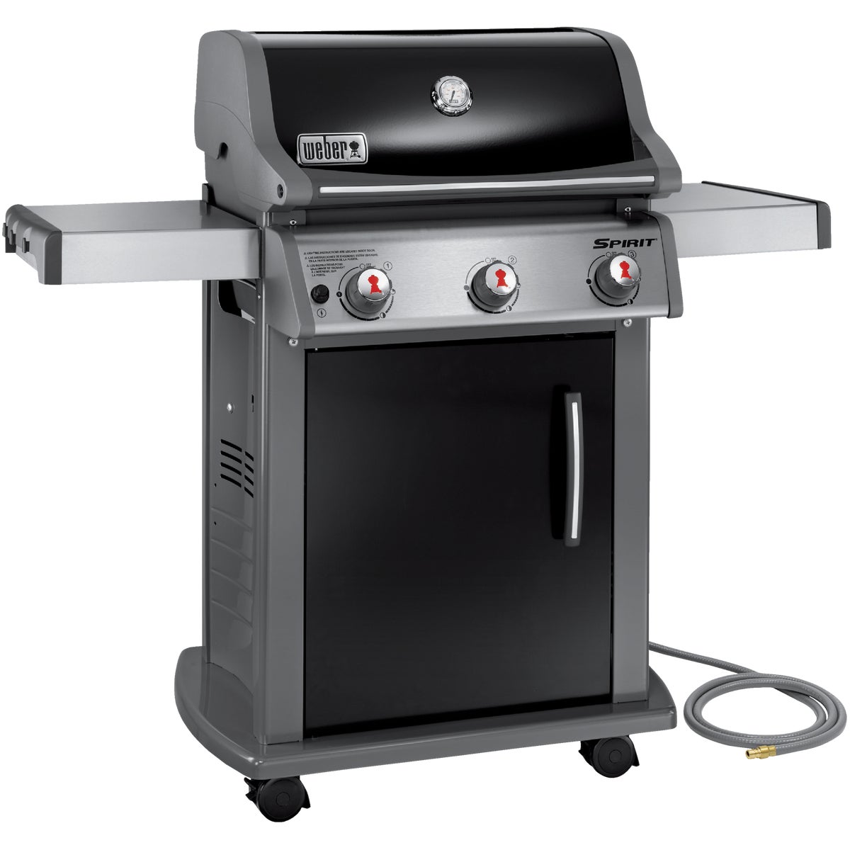 Weber Spirit E-310 3-Burner Black 32,000-BTU Natural Gas Grill