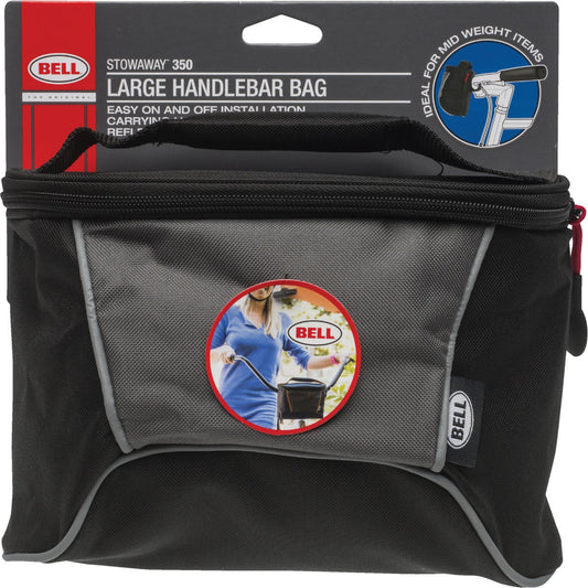 Bell Sports 5 In. W. x 4 In. H. x 8.5 In. L. Canvas Handlebar Bag