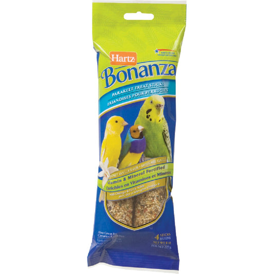 Hartz Bonanza 8 Oz. Parakeet Bird Treat Stick (4-Pack)