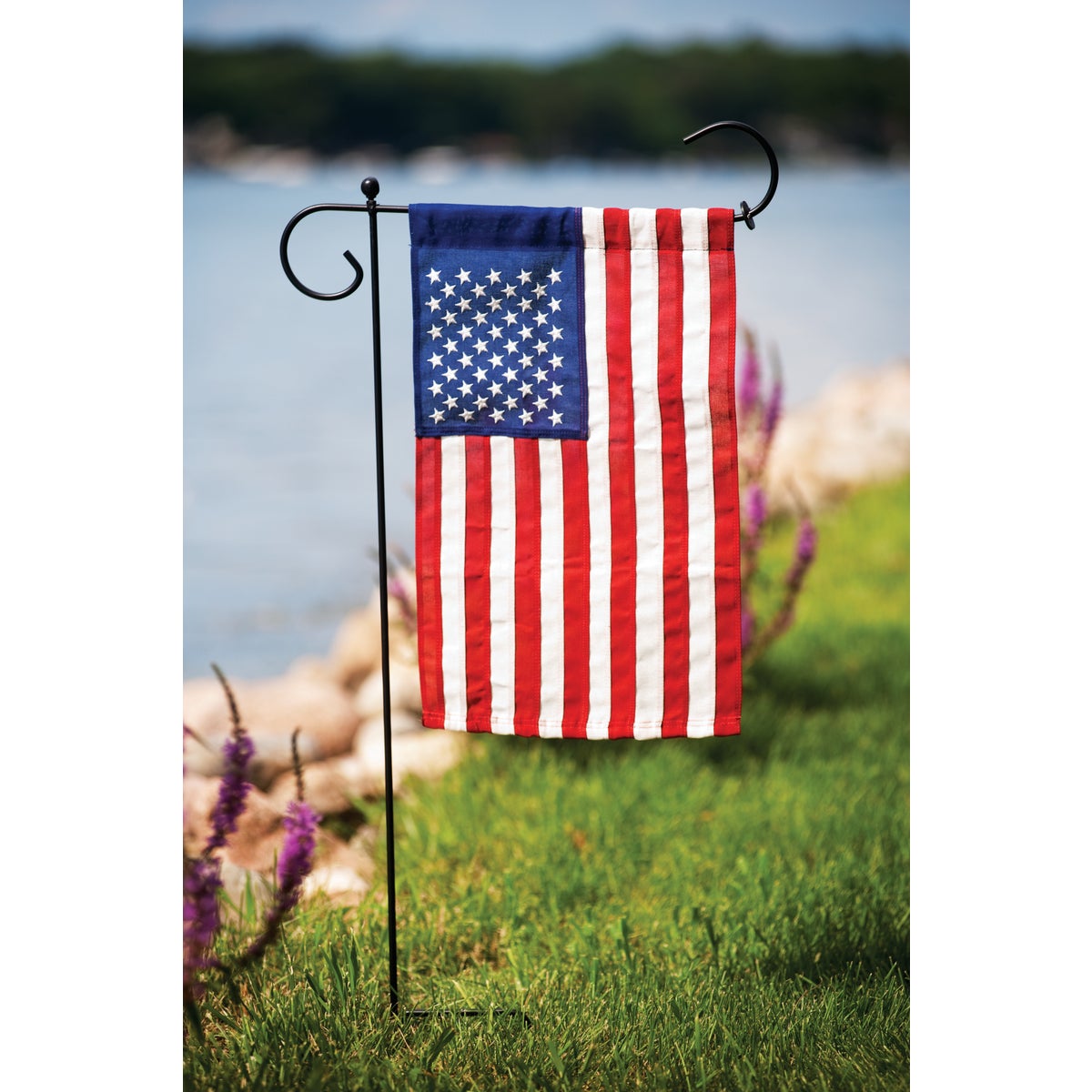 Valley Forge 11 In. x 15 In. Polyester American Garden Flag