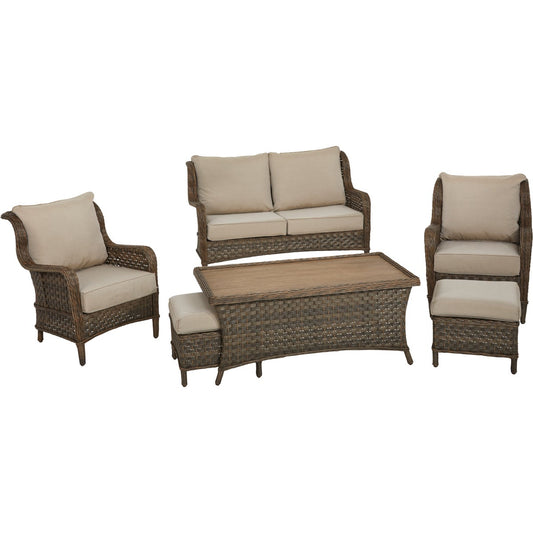 Outdoor Expressions Heritage 6-Piece Chat Set