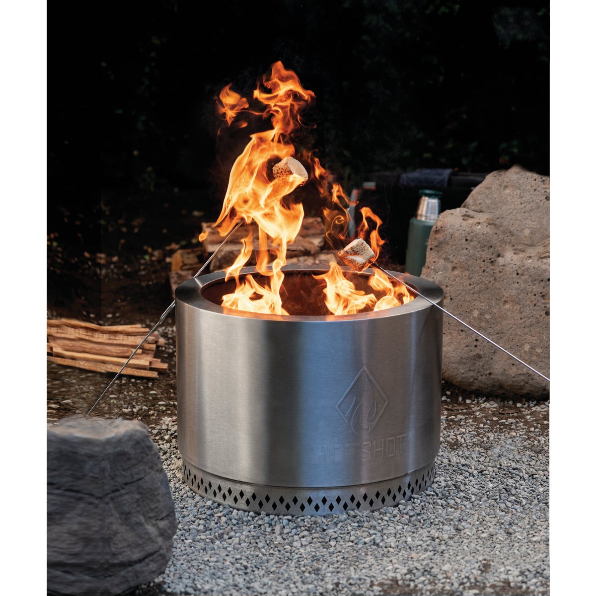 Bond Hotshot 19.5 In. Portable Wood Burning Fire Pit