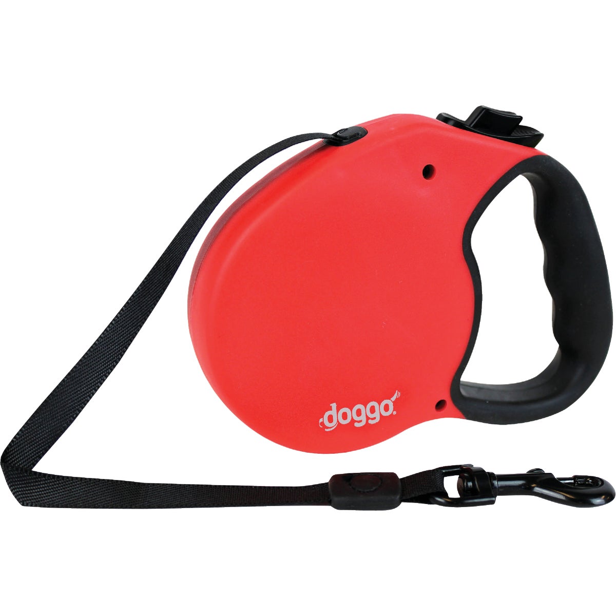 Doggo Medium - up to 44 Lb. 16 Ft. Red Retractable Leash