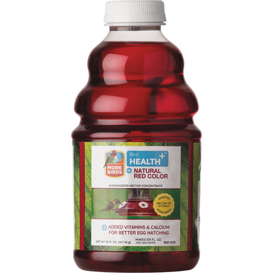 Classic Birds More Birds Bird Health+ 32 Oz. Liquid Concentrate Red Hummingbird Nectar