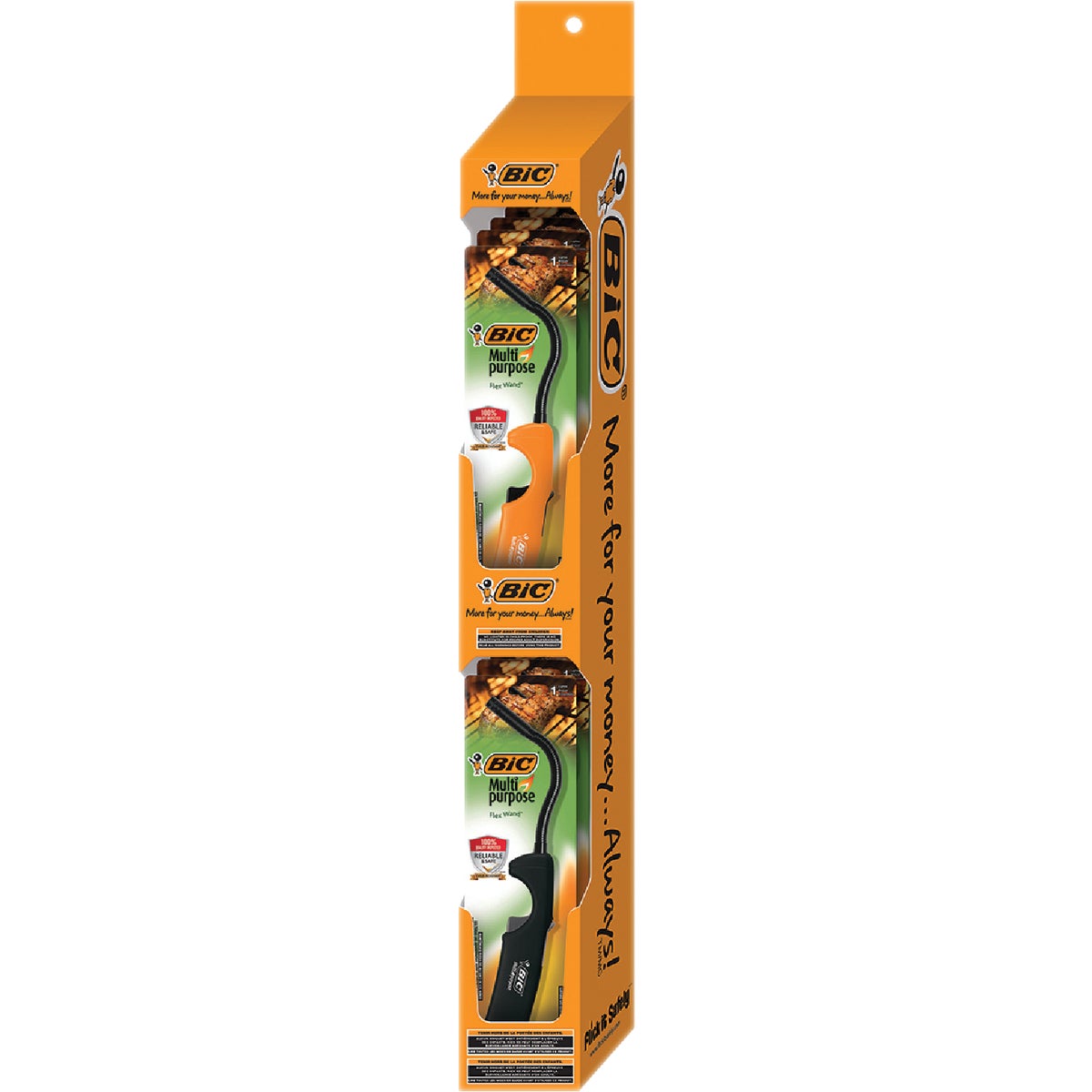 BIC Nonrefillable Flexible Stem Utility Butane Lighter