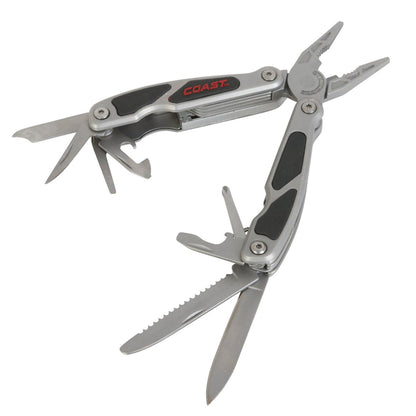 Coast LED130 Mini 14-In-1 Stainless Steel & Black Multi-Tool