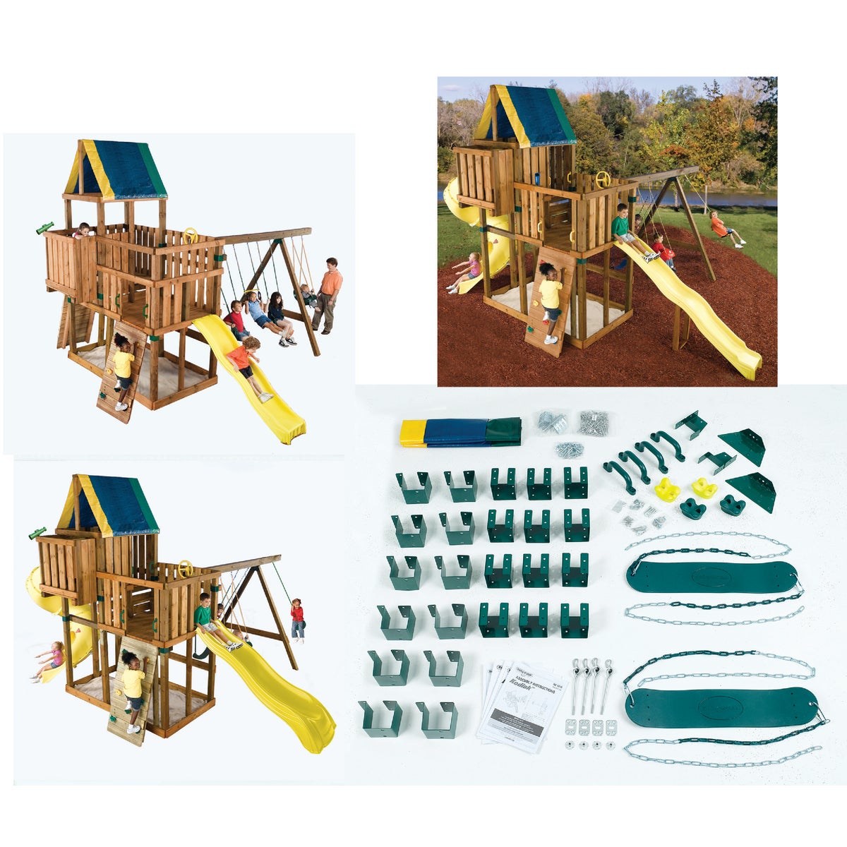 Swing N Slide Kodiak Playground Kit