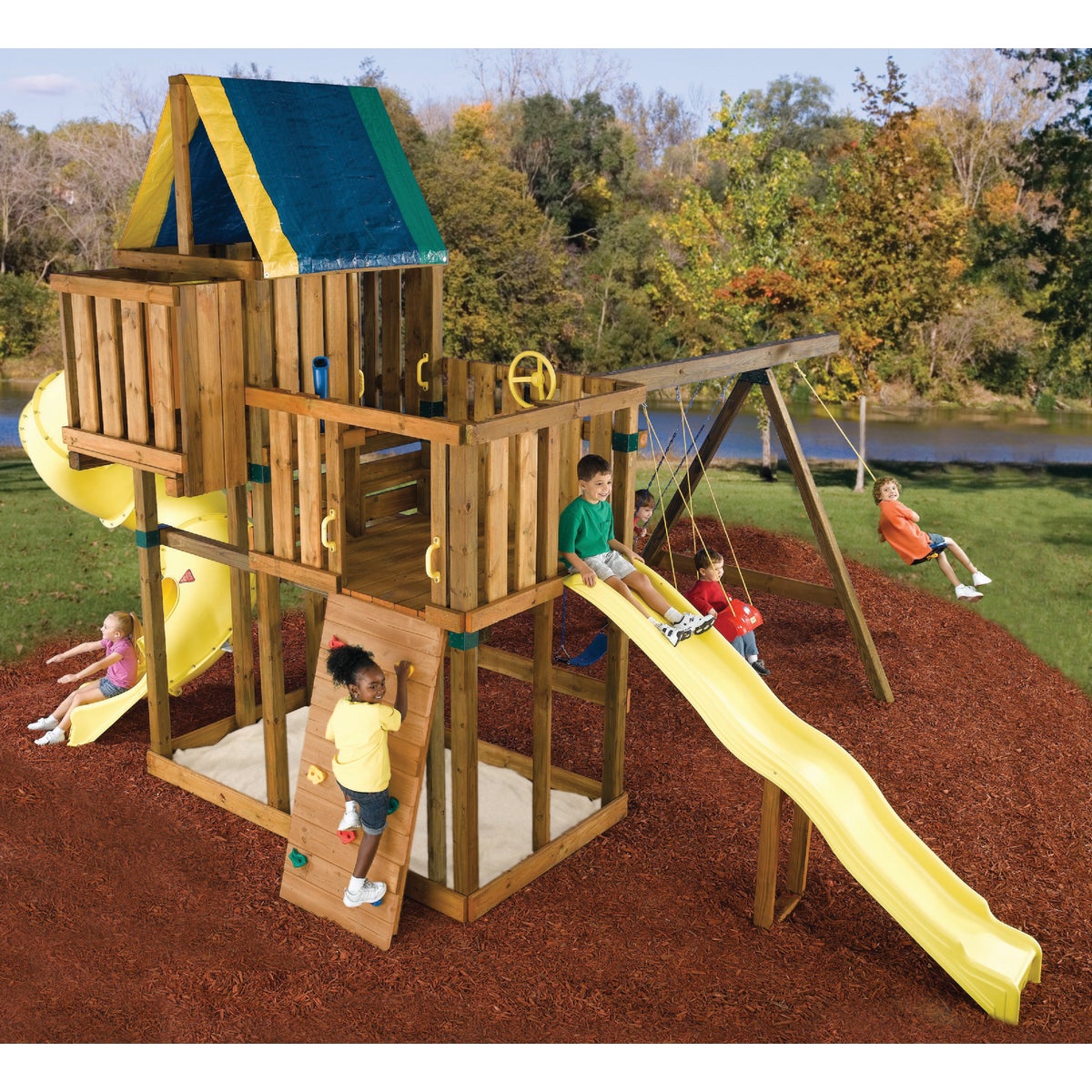 Swing N Slide Kodiak Playground Kit