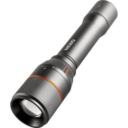 Nebo DaVinci LED Anodized Aluminum 3500 Lm. Rechargeable Flashlight