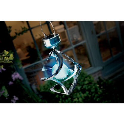 Cole & Bright Aluminum LED Solar Light Windspinner