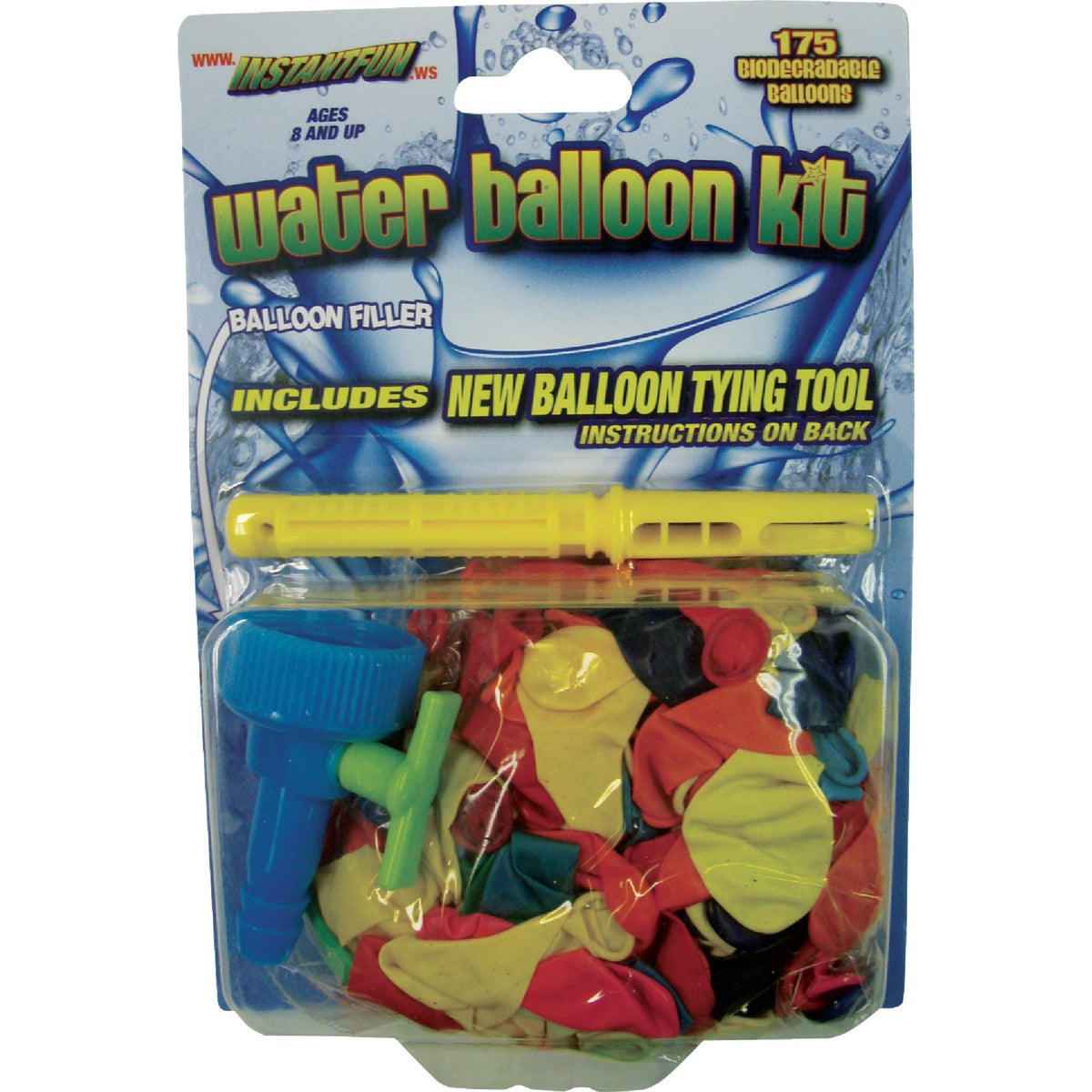 Water Sports Water Balloon Refill Kit with 175 Balloons