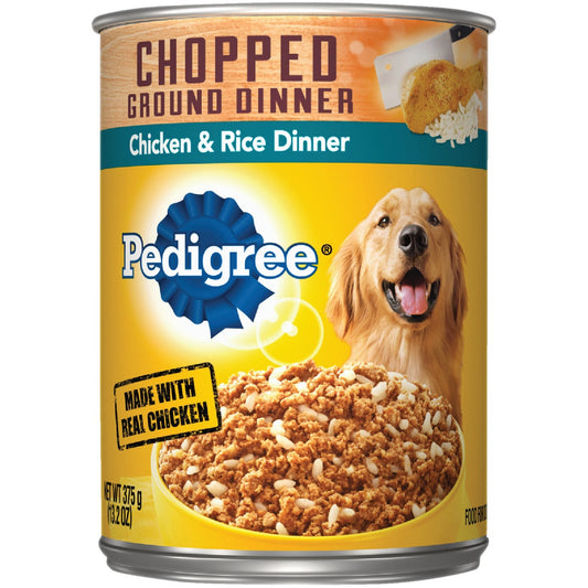 Pedigree Choice Cuts in Gravy Chicken and Rice Dinner Wet Dog Food, 13.2 Oz.