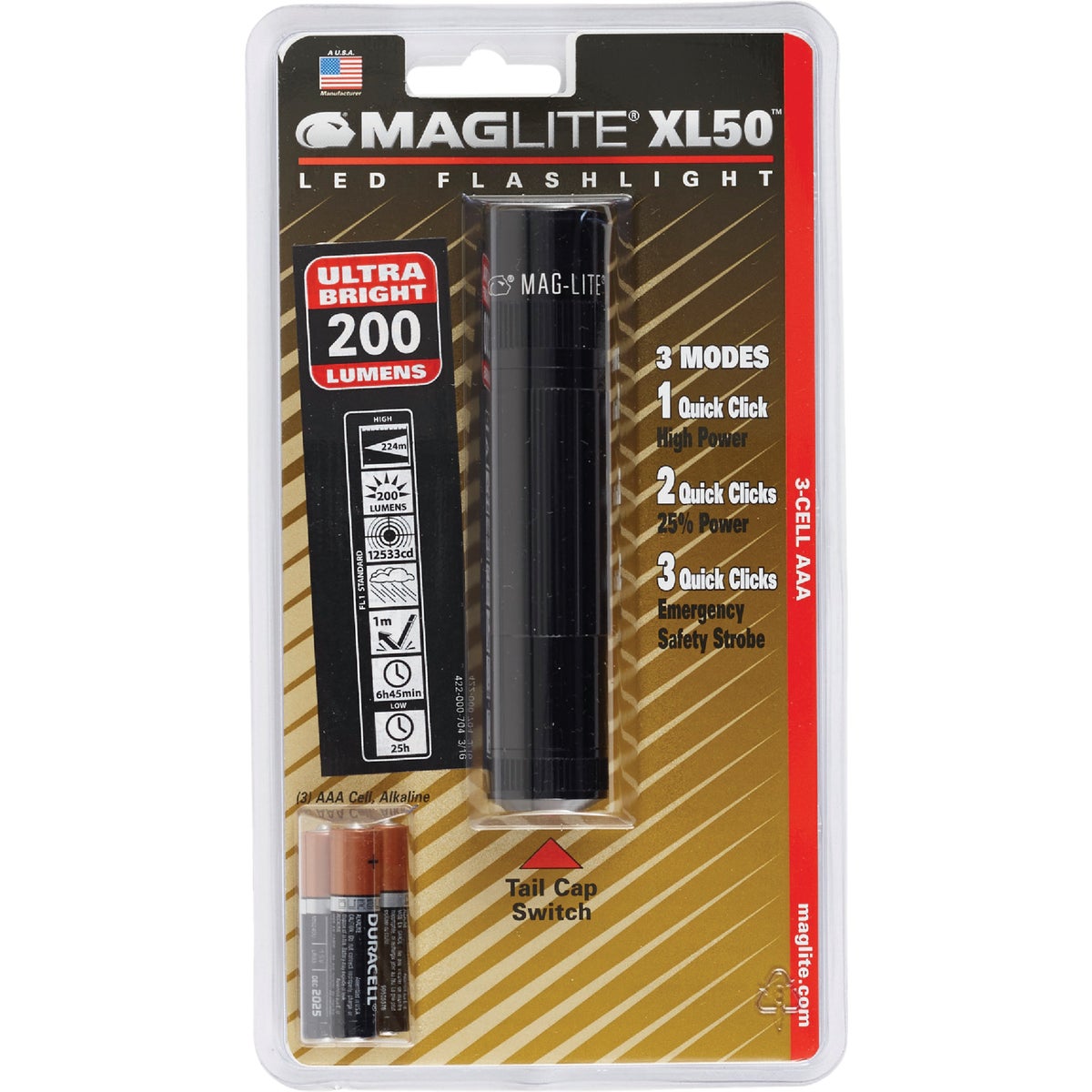 MagLite XL50 LED Tactical Flashlight