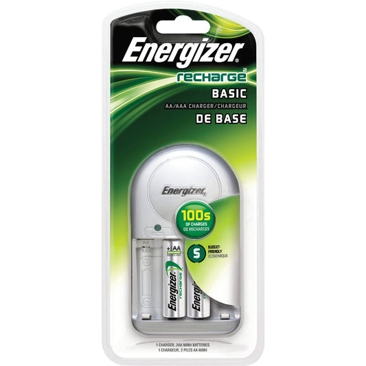 Energizer Recharge AA & AAA NiMH Basic Battery Charger