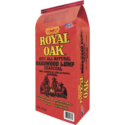 Royal Oak 8 Lb. Natural Lump Charcoal