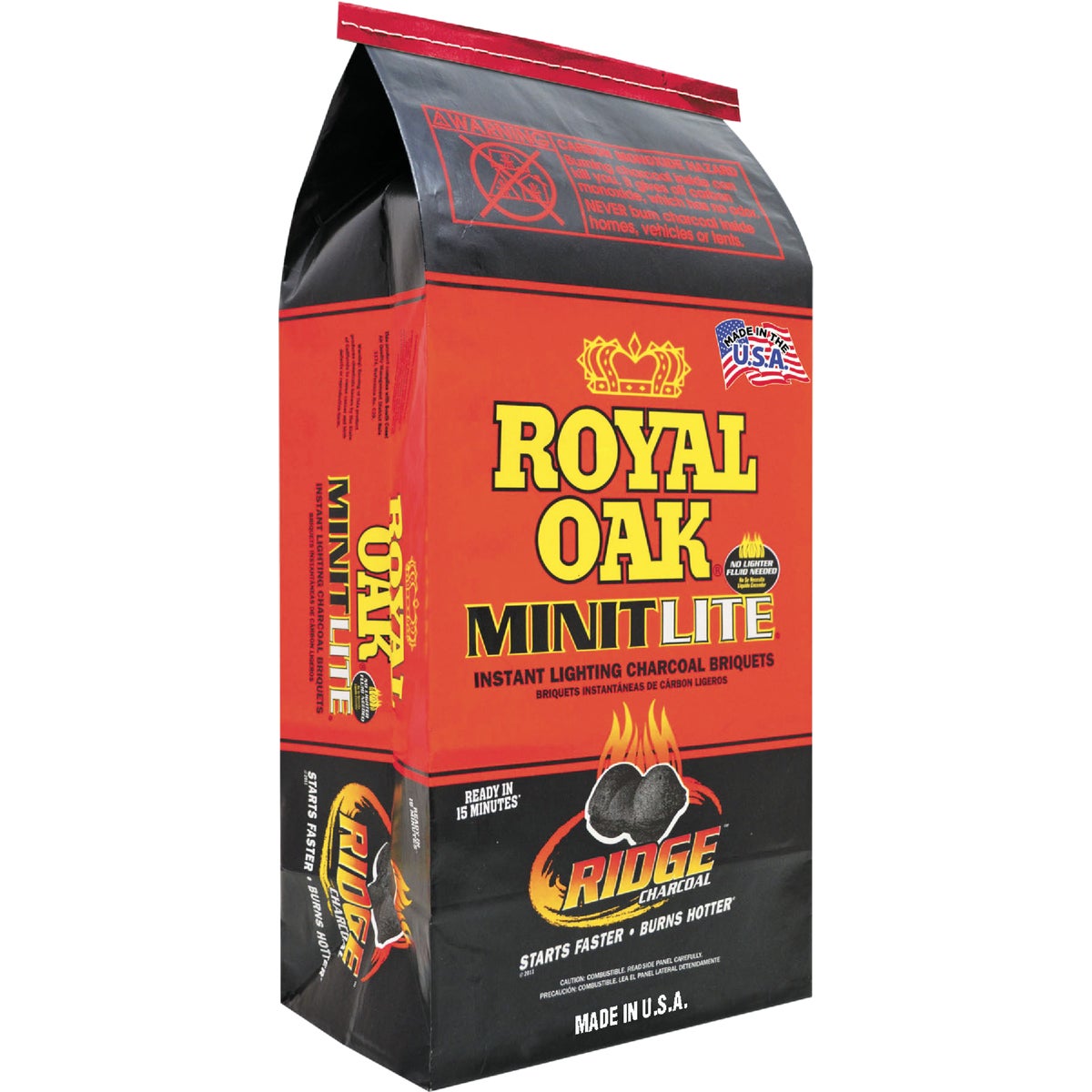 Royal Oak Minitlite 6.2 Lb. Briquets Charcoal