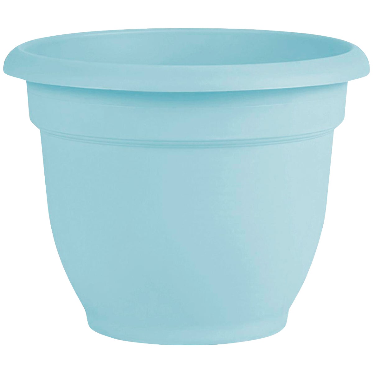 Bloem Ariana 12 In. Plastic Self Watering Misty Blue Planter