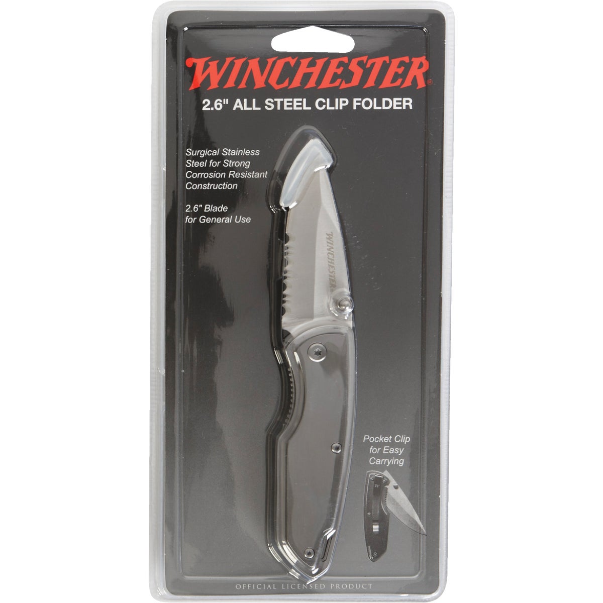 Winchester 2-3/5 In. Folding Knife