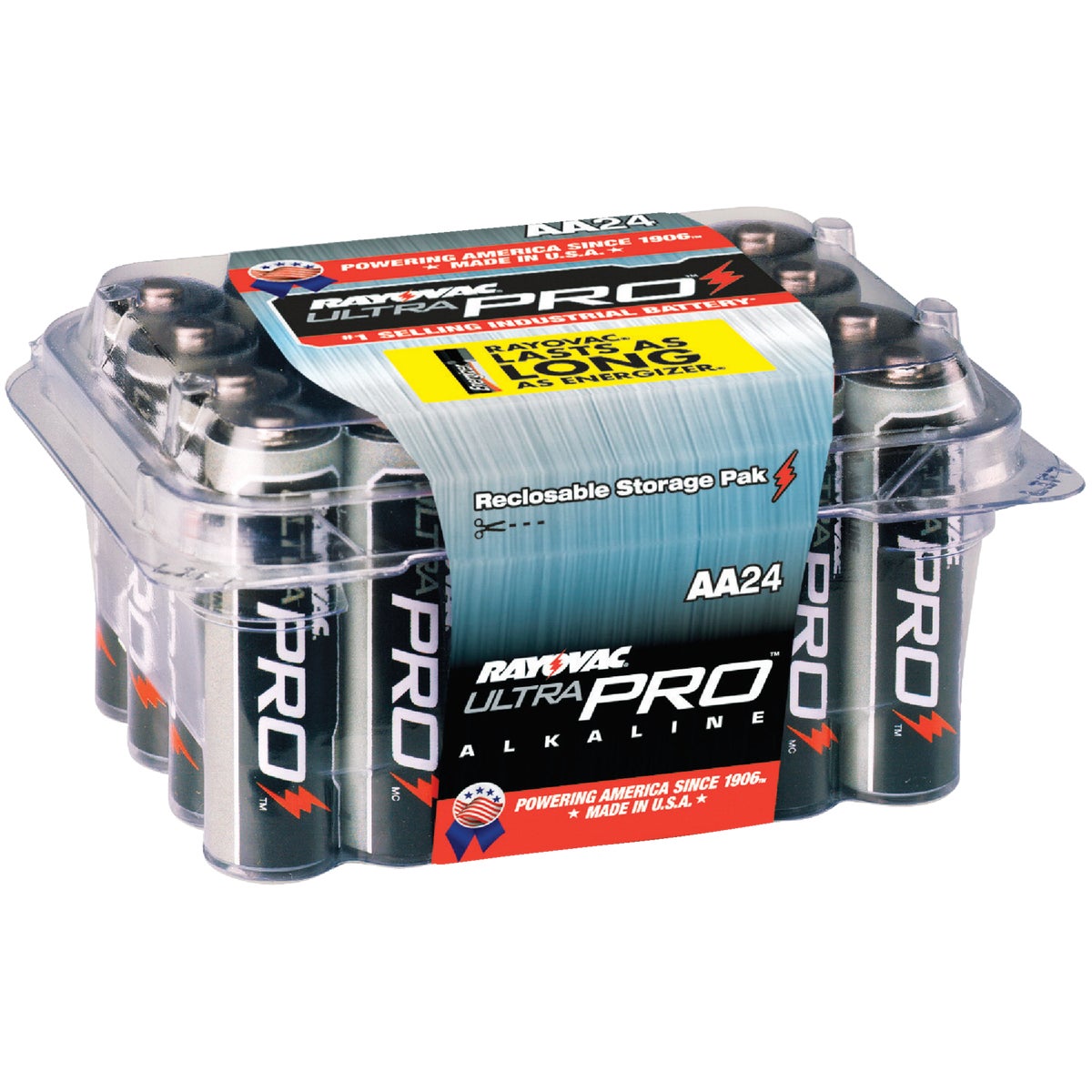 Rayovac UltraPro AA Alkaline Battery (24-Pack)