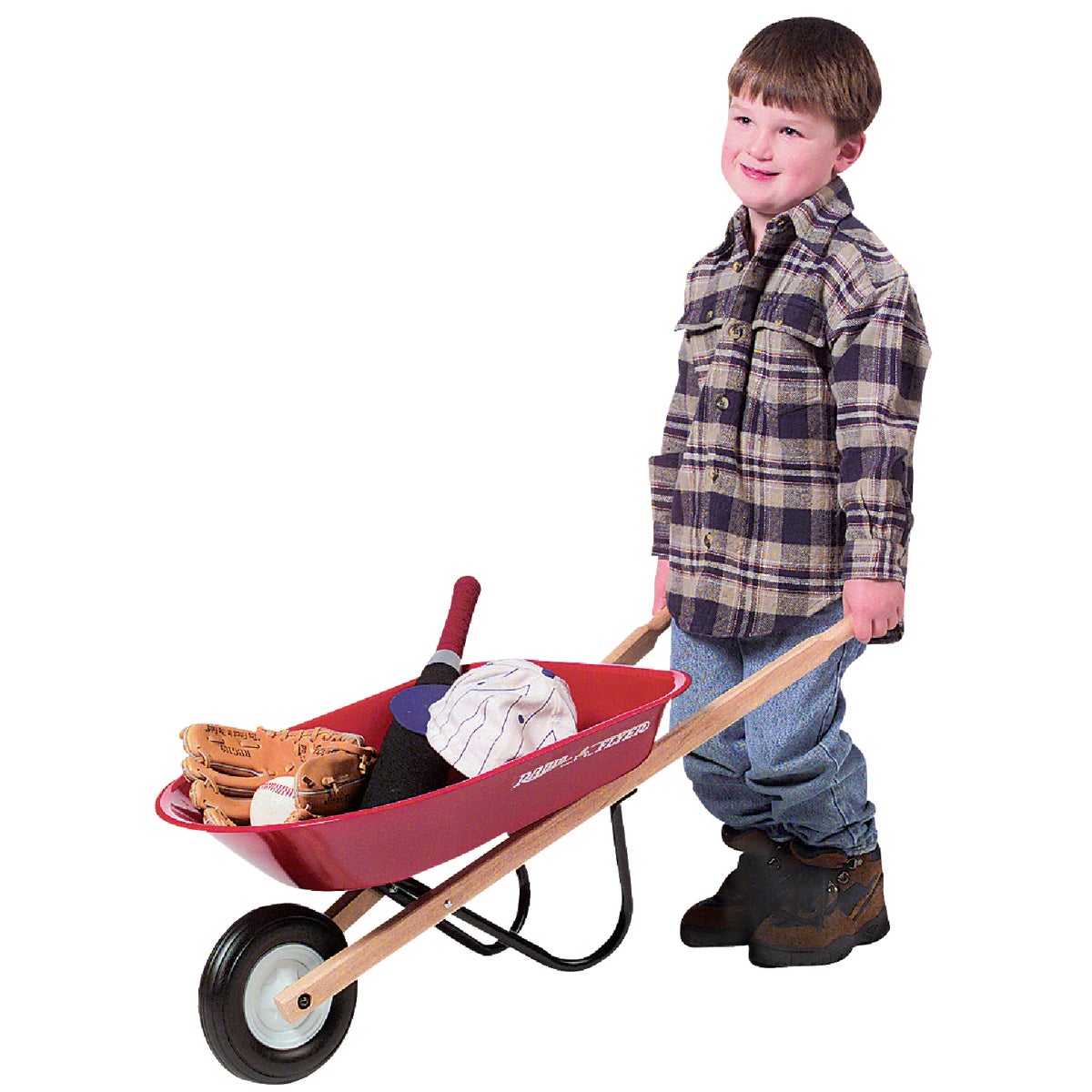 Radio Flyer 30 Lb. Steel Kid's Wheelbarrow