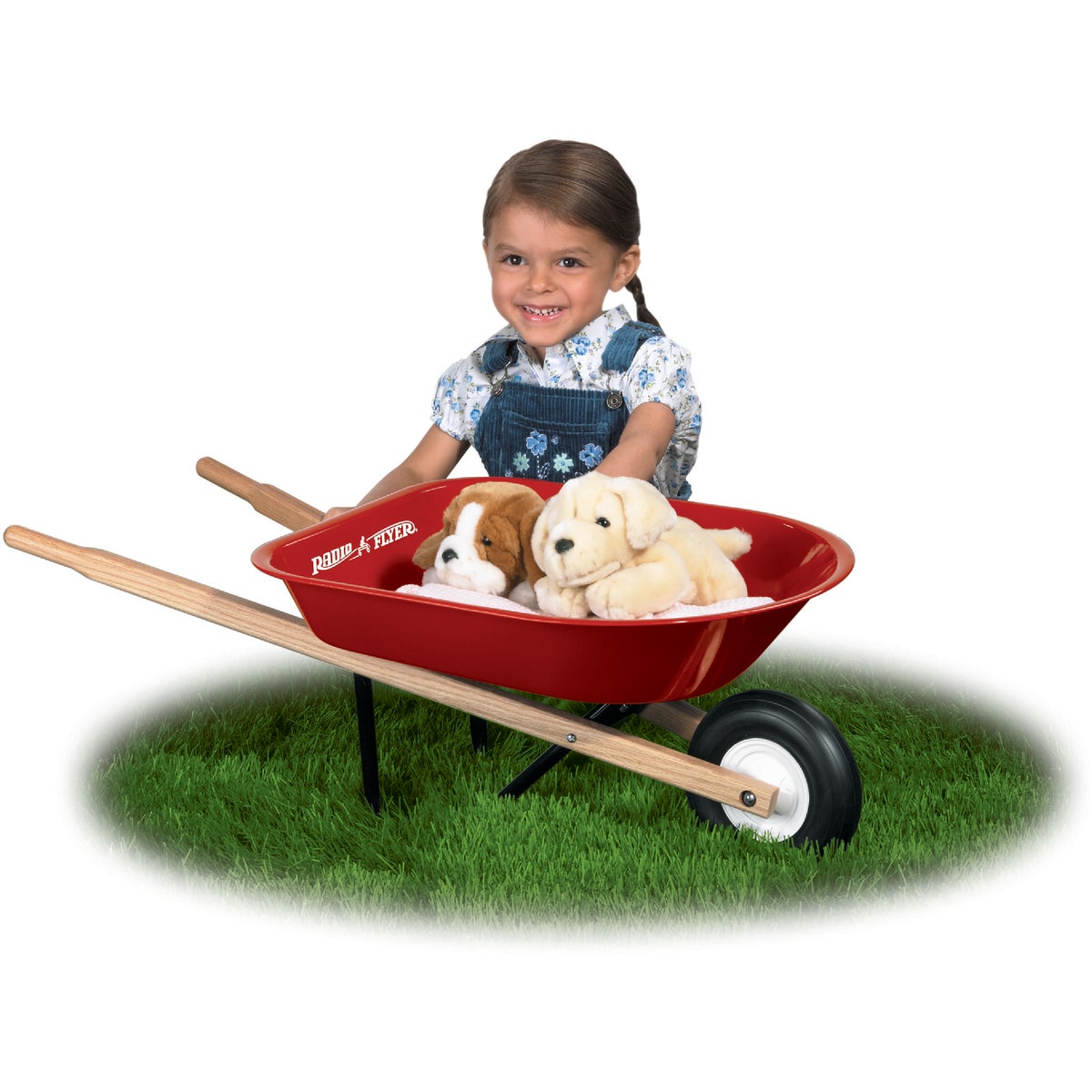 Radio Flyer 30 Lb. Steel Kid's Wheelbarrow