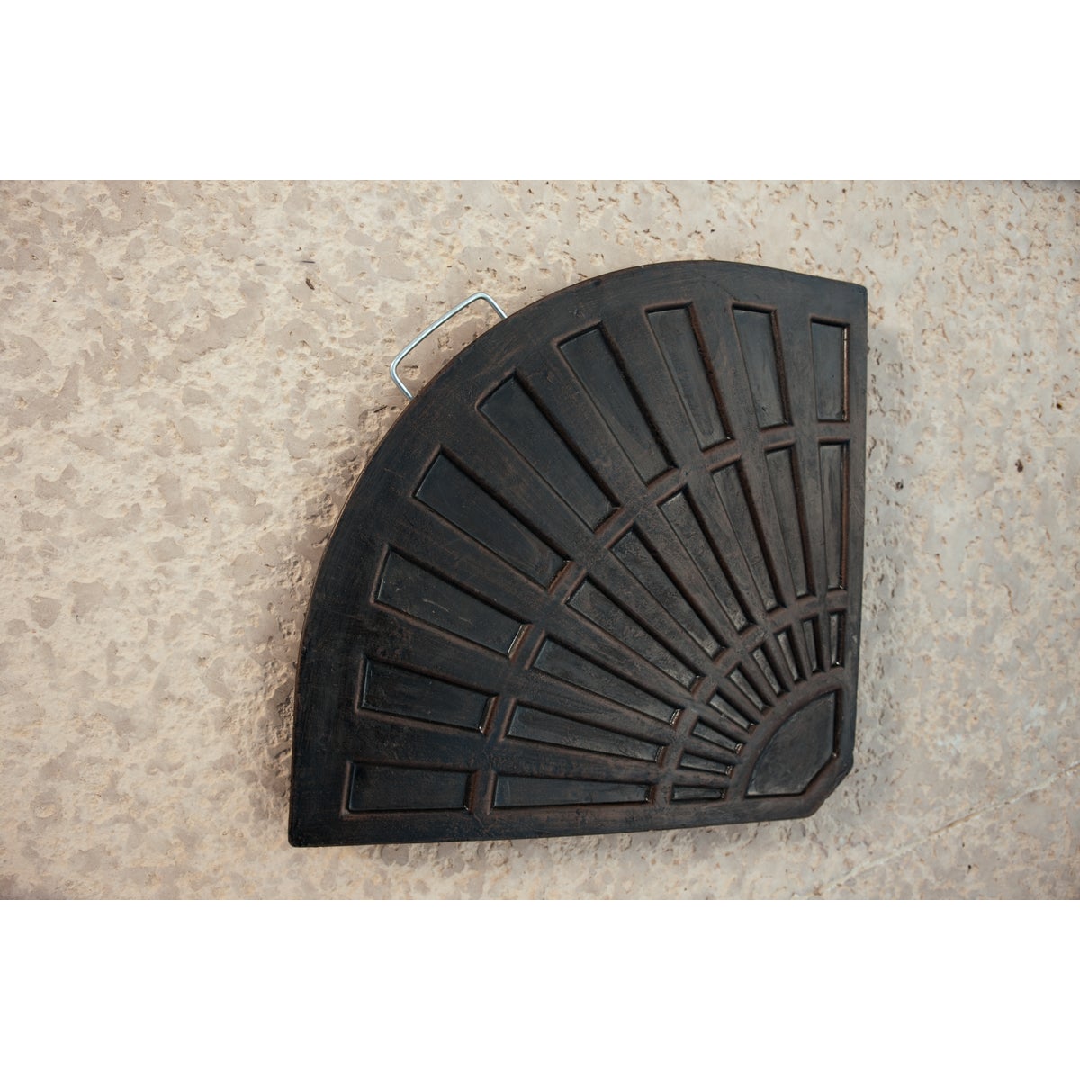 Outdoor Expressions 19 In. Offset Bronze Resin Umbrella Base