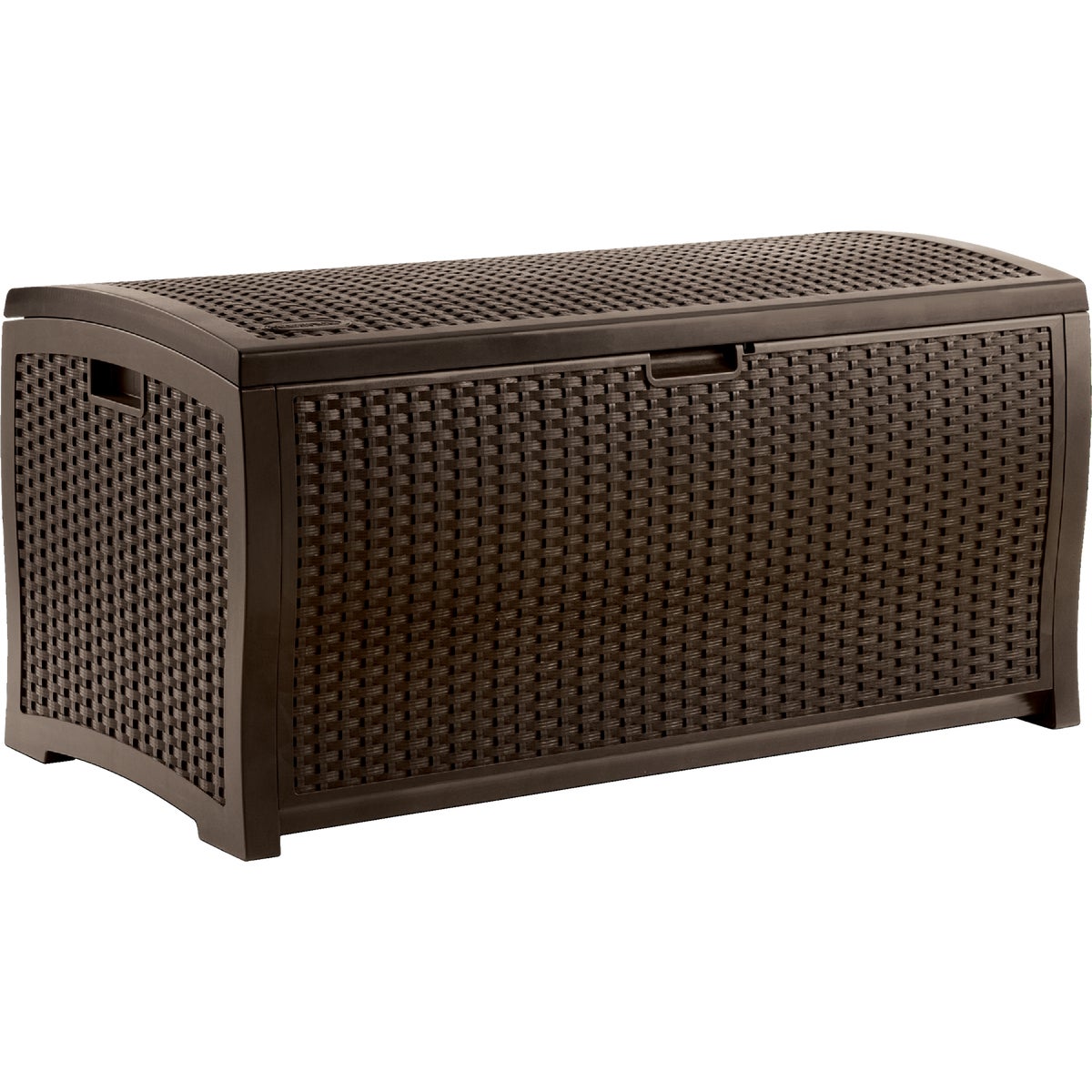 Suncast 99 Gal. Resin Wicker Java Deck Box