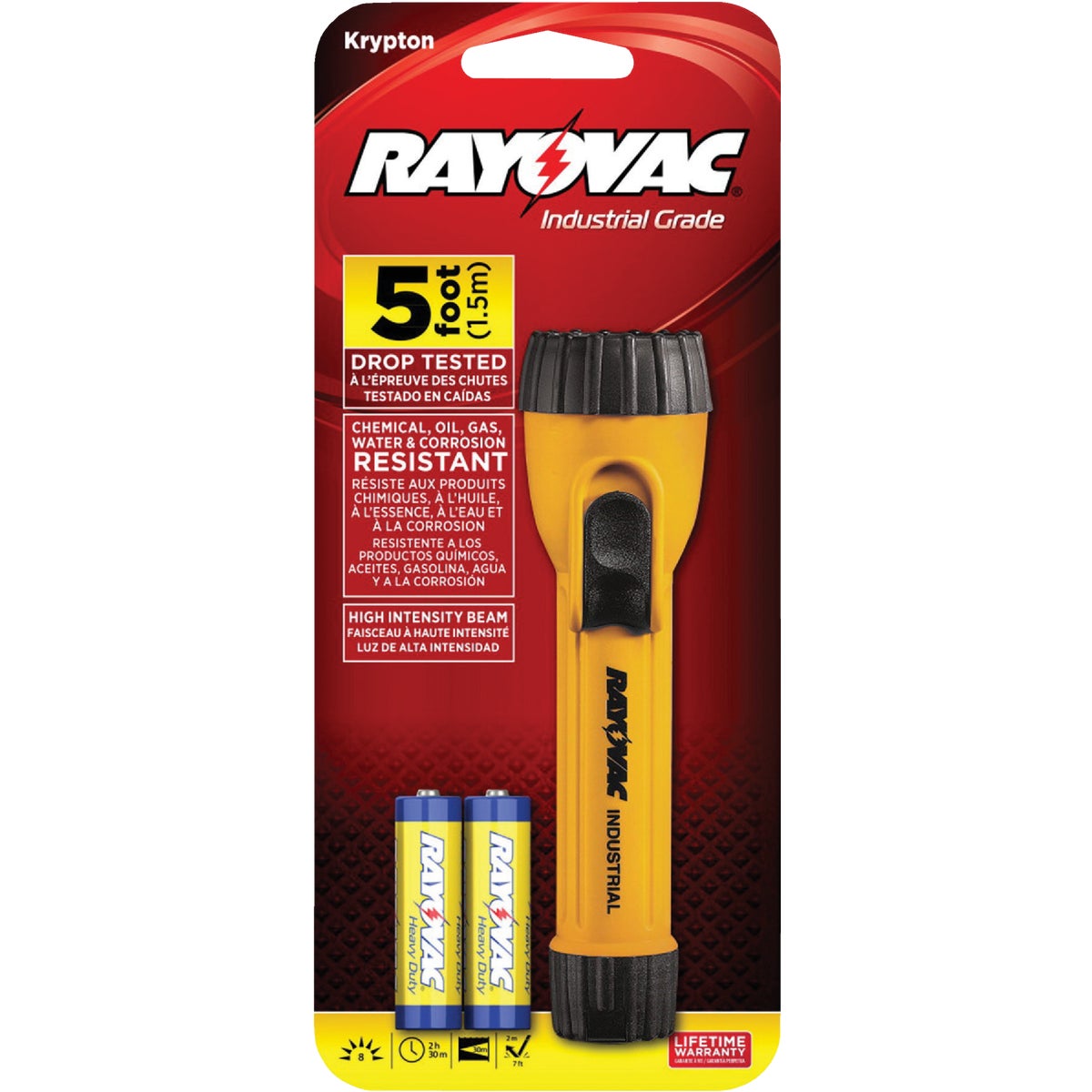 Rayovac Krypton 2AA Slide Flashlight