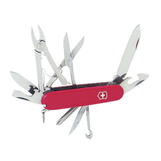 Victorinox Deluxe 17-Function 3-1/2 In. Red Swiss Army Knife