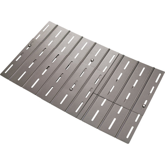 GrillPro 8 In. W. x 13 In. L. Porcelain-Coated Aluminized Steel Universal Heat Plate