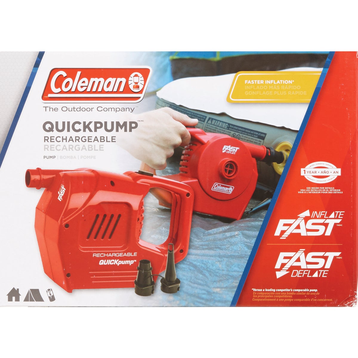 Coleman Rechargeable QuickPump Air Pump