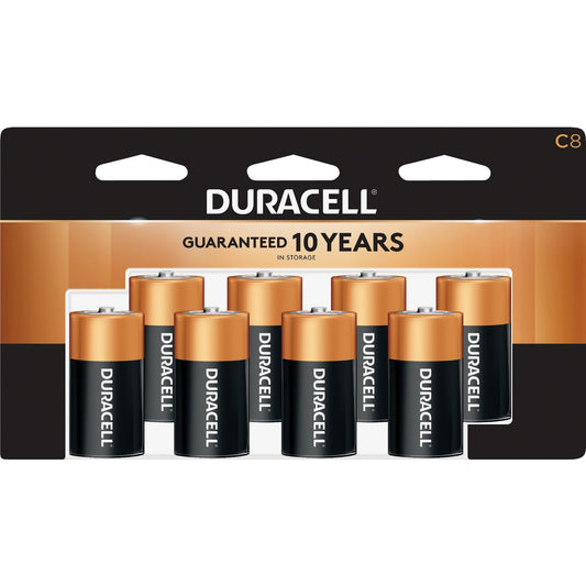 Duracell CopperTop C Alkaline Battery (8-Pack)