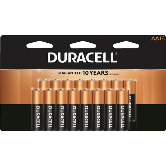 Duracell CopperTop AA Alkaline Battery (16-Pack)