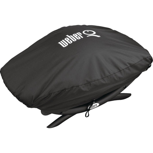 Weber Q 200/2000 21 In. Black Vinyl Grill Cover