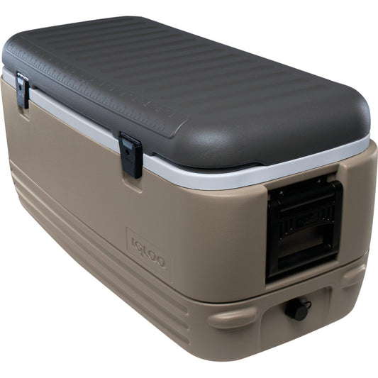 Igloo MaxCold Sportsman 120 Qt. Cooler, Sandstone & Carbonite