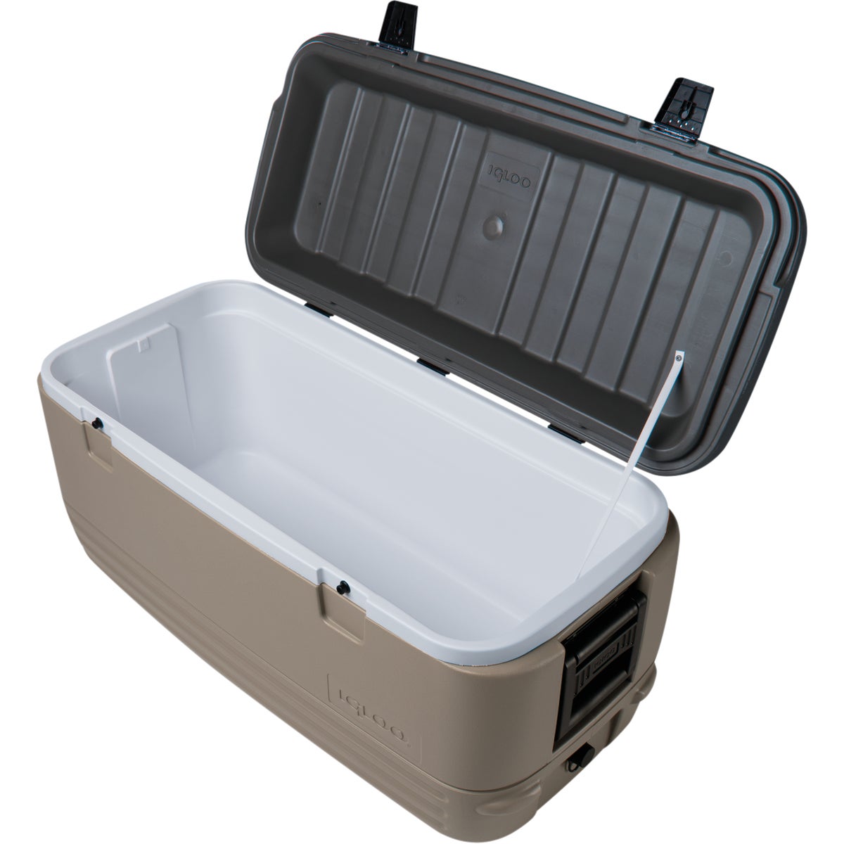 Igloo MaxCold Sportsman 120 Qt. Cooler, Sandstone & Carbonite