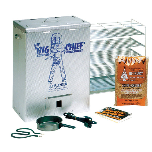 Big Chief 25 In. H. 450-Watt Vertical Top Load Electric Smoker