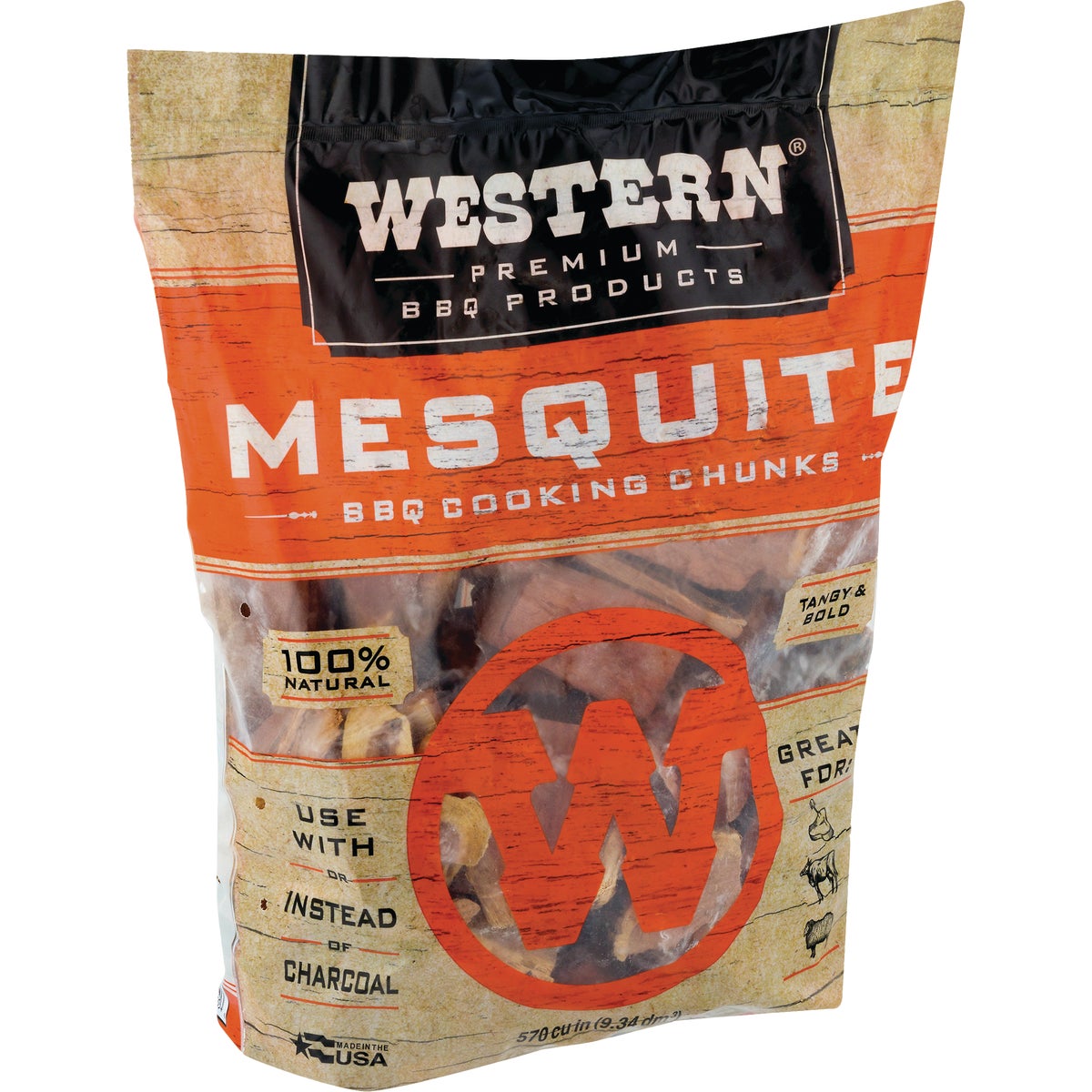 Western 570 Cu. In. Mesquite Wood Smoking Chunks