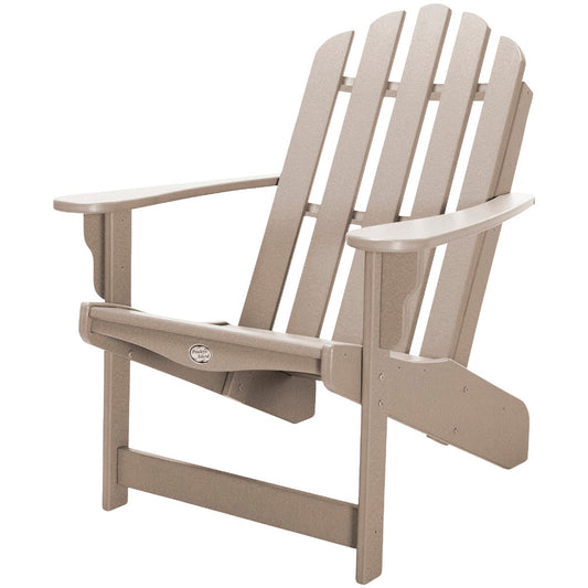 Pawley's Island Silver Line Tan Poly Adirondack Chair