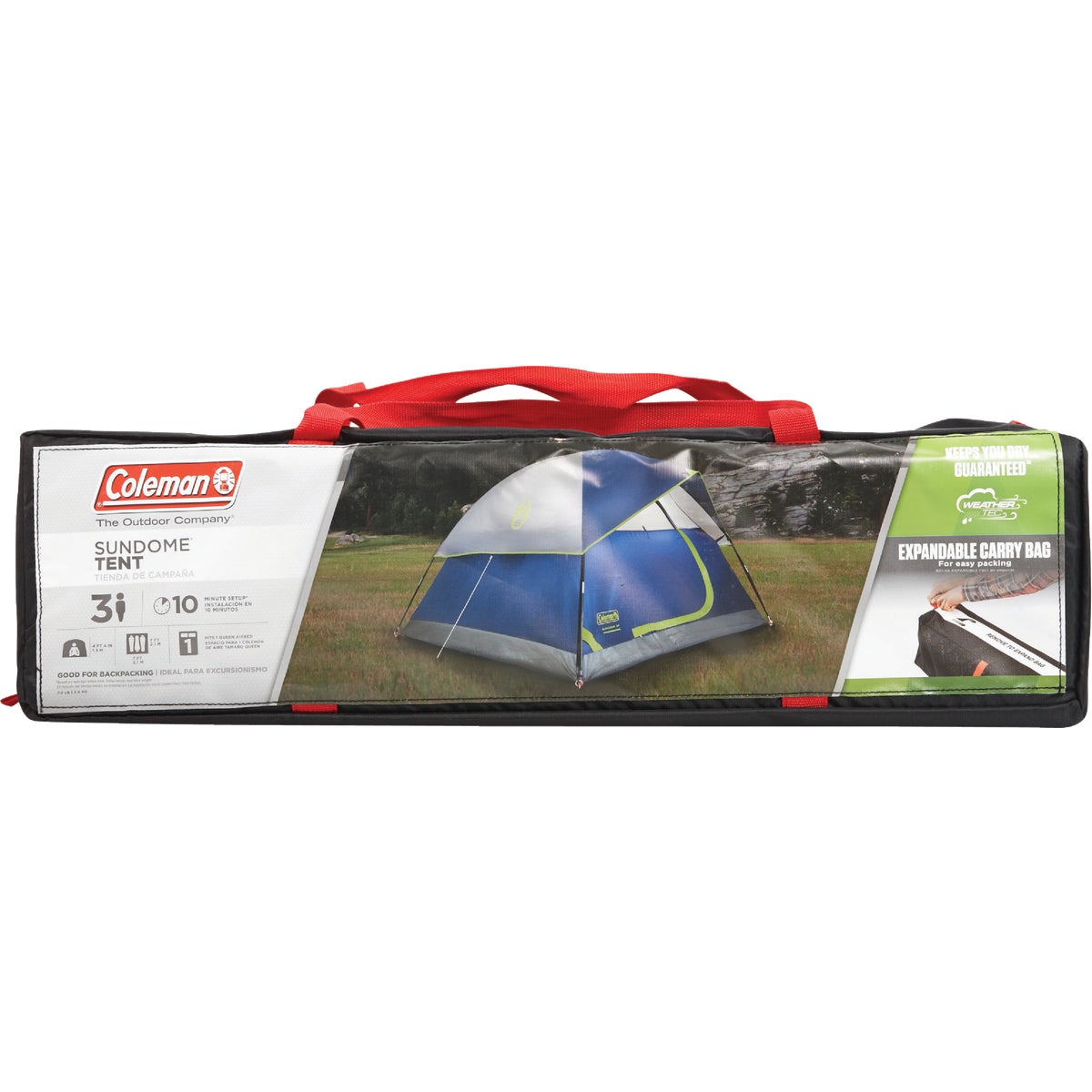 Coleman 3-Person 7 Ft. W. x 7 Ft. L. Dome Tent