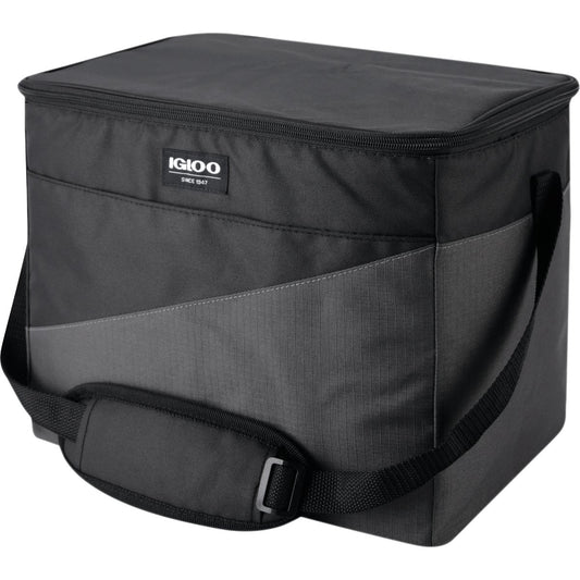 Igloo HLC 24 Sport 24-Can Soft-Side Cooler, Gray & Blue