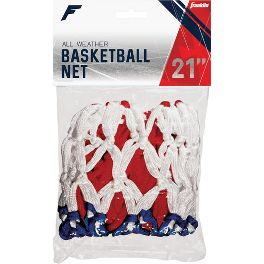 Franklin Hourglass Red, White, & Blue All Weather Basketball Net