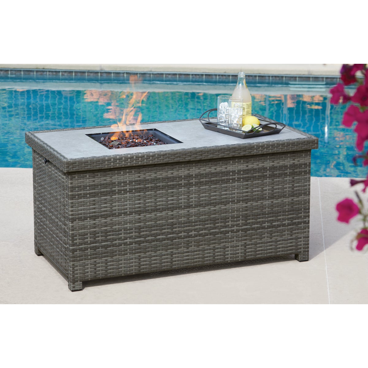 Outdoor Expressions Juni Fire Table