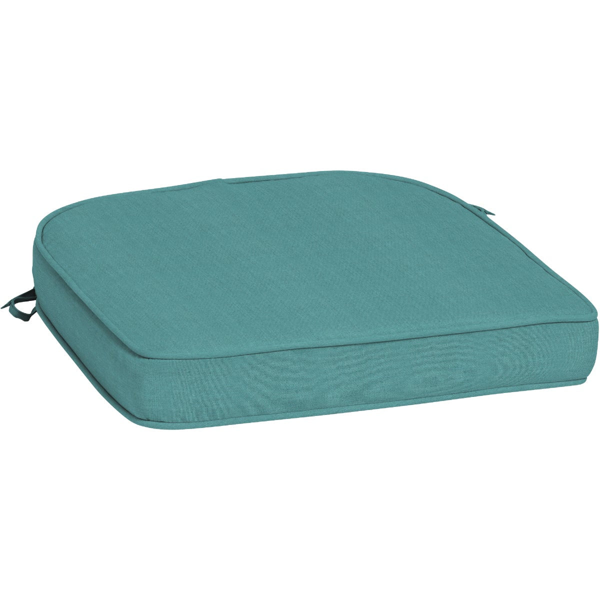 Arden Selections ProFoam 20 In. W. x 3.5 In. H. x 19 In. L. Acrylic Outdoor Wicker Chair Seat Cushion, Surf Turquoise