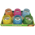 Sierra 14.5 Oz. Multi-Color Citronella Candle in Metal Bucket