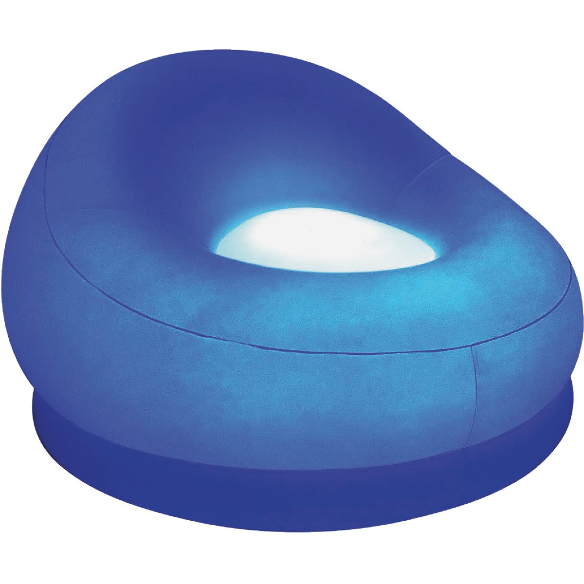 AirCandy Illuminated Color Changing LED Inflatable Chair with Remote